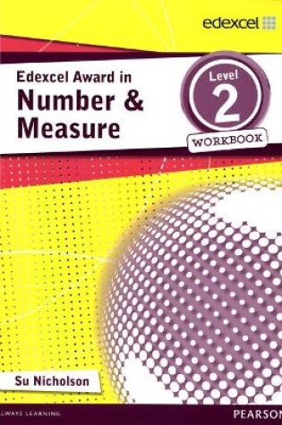 Cover of Edexcel Award in Number and Measure Level 2 Workbook