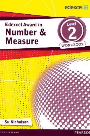 Cover of Edexcel Award in Number and Measure Level 2 Workbook