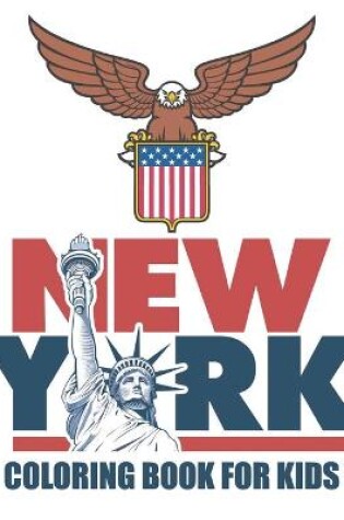 Cover of New york coloring book for kids