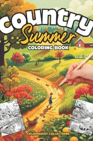 Cover of Country Summer Coloring Book