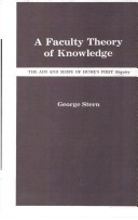 Cover of A Faculty Theory of Knowledge