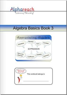 Book cover for Algebra Basics Book 3