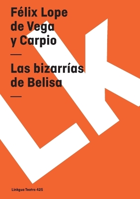 Book cover for Bizarrías de Belisa