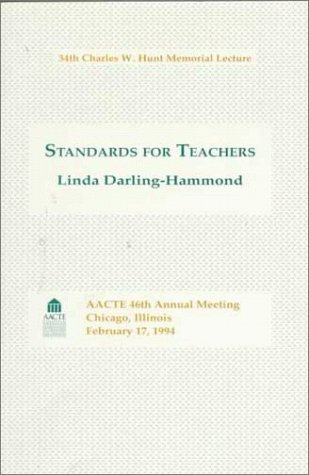 Cover of Standards for Teachers