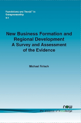 Book cover for New Business Formation and Regional Development