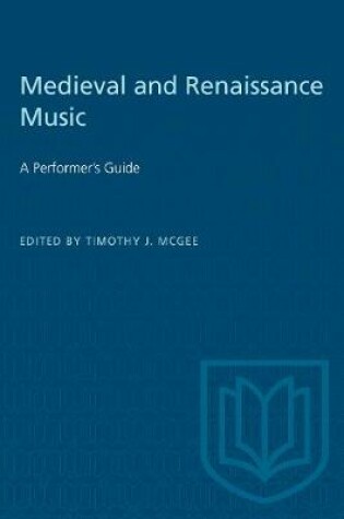 Cover of Medieval and Renaissance Music