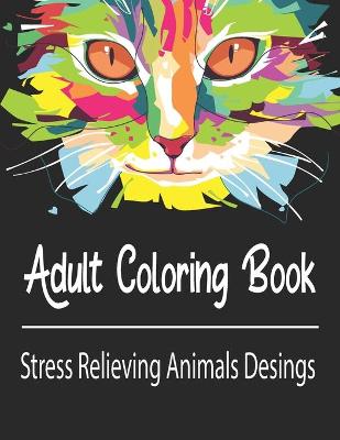 Book cover for Adult Coloring Book