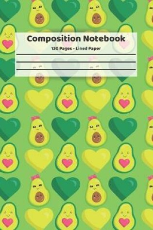 Cover of Composition Notebook - Avocado
