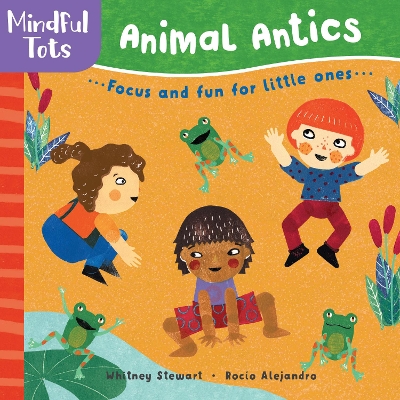 Book cover for Mindful Tots: Animal Antics