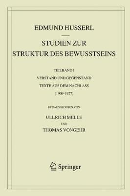 Cover of Studien Zur Struktur Des Bewusstseins