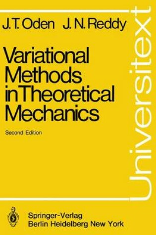Cover of Variational Methods in Theoretical Mechanics