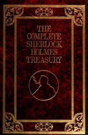 Book cover for Illustrated Sherlock Holmes Treasury