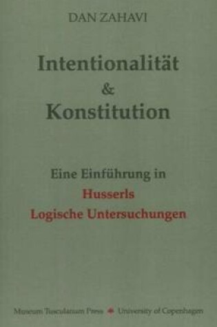 Cover of Intentionalitat und Konstitution