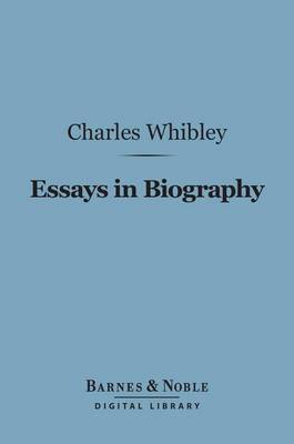 Book cover for Essays in Biography (Barnes & Noble Digital Library)