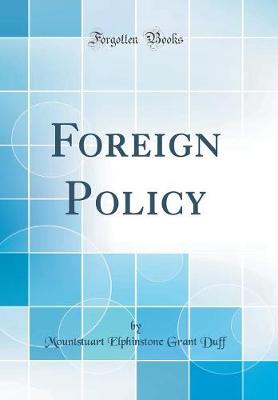 Book cover for Foreign Policy (Classic Reprint)