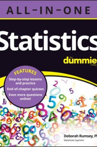 Cover of Statistics All-in-One For Dummies