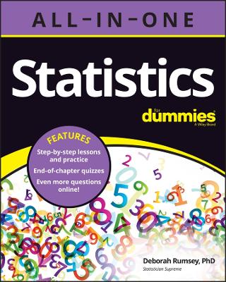 Cover of Statistics All-in-One For Dummies