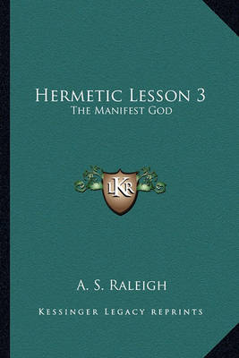 Book cover for Hermetic Lesson 3