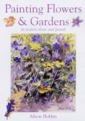 Book cover for Painting Flowers and Gardens