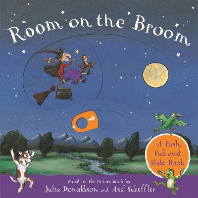 Book cover for Room on the Broom: A Push, Pull and Slide Book