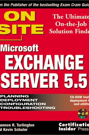 Cover of Microsoft Exchange Server 5.5 On Site