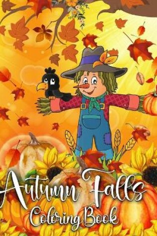 Cover of autumn falls coloring book