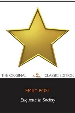 Cover of Etiquette - The Original Classic Edition
