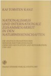 Book cover for Nationalismus Und Internationale Zusammenarbeit in Den Naturwissenschaften