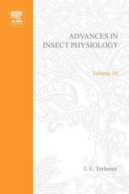 Book cover for Advances in Insect Physiology Vol 10 APL