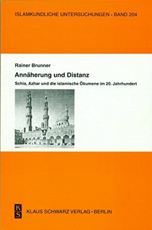 Cover of Annaherung Und Distanz