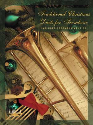 Book cover for Traditional Christmas Duets for Trombone