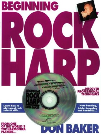 Book cover for Beginning Rock Harp