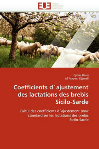 Cover of Coefficients d''ajustement Des Lactations Des Brebis Sicilo-Sarde