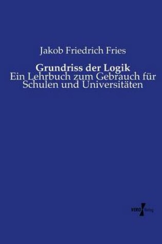Cover of Grundriss der Logik