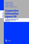 Book cover for Cooperative Information Agents VII