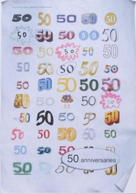 Book cover for 50 Anniversaries
