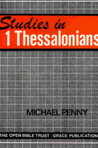 Cover of Studies in 1 Thessalonians