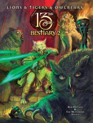 Book cover for 13th Age Bestiary 2