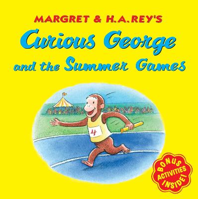 Book cover for Curious George and the Summer Games