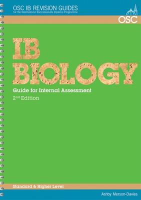 Book cover for IB Biology Student Guide to the Internal Assessment