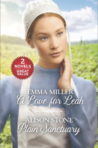Cover of A Love for Leah/Plain Sanctuary