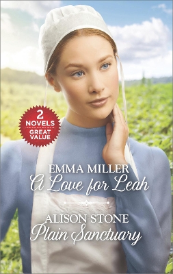 Cover of A Love for Leah/Plain Sanctuary