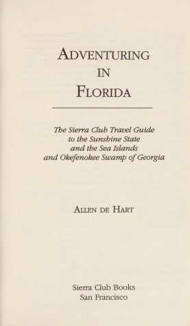 Cover of Adventuring in Florida