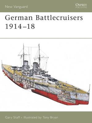 Book cover for German Battlecruisers 1914-18