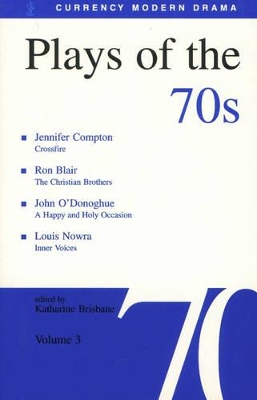 Book cover for Plays of the 70s: Volume 3