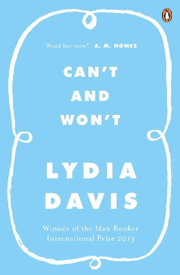 Book cover for Can't and Won't