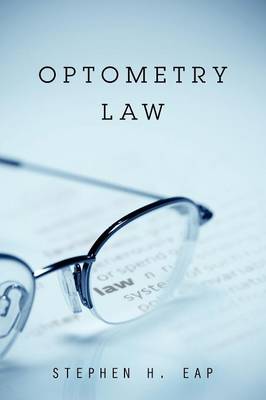 Book cover for Optometry Law