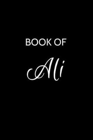 Cover of Ali Journal