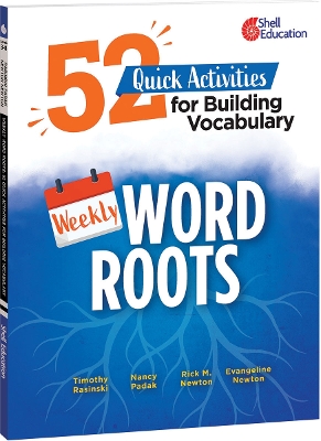 Book cover for Weekly Word Roots: 52 Quick Activities for Building Vocabulary