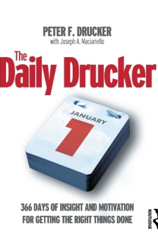 Cover of The Daily Drucker